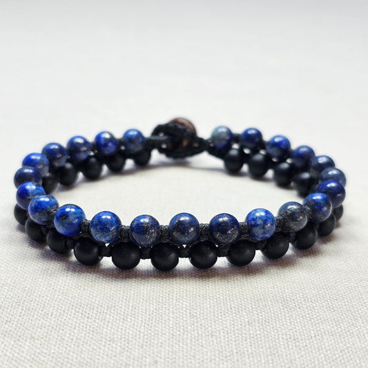 צמיד נוכחות - לאפיס לזולי ואוניקס