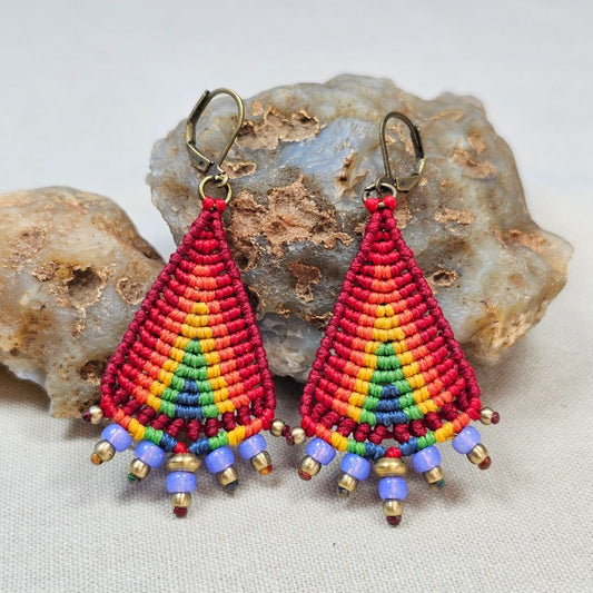 עגילי 'טיפי' ריינבו