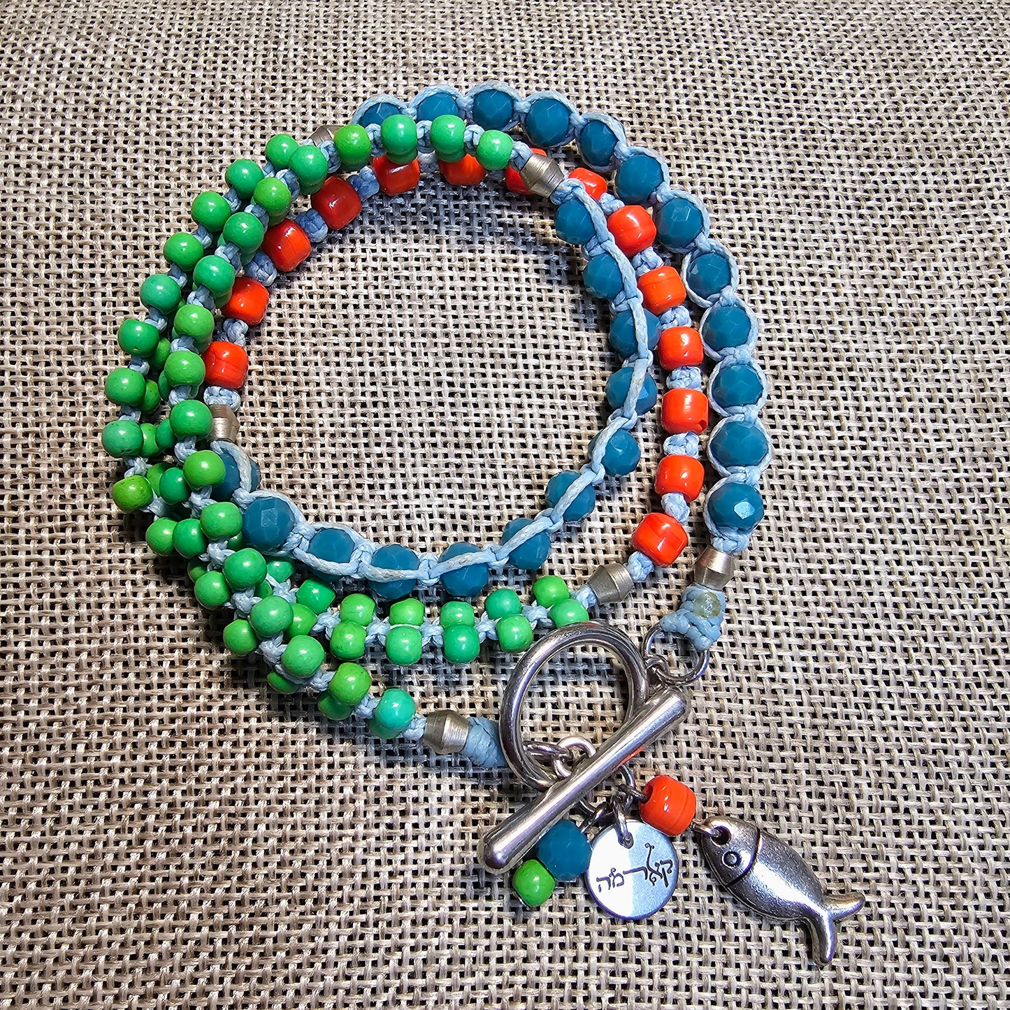 צמיד 'ברזיל' - תליון דג