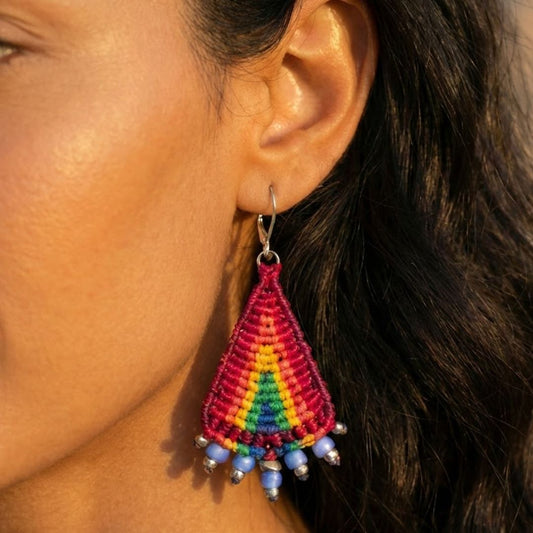 עגילי 'טיפי' ריינבו